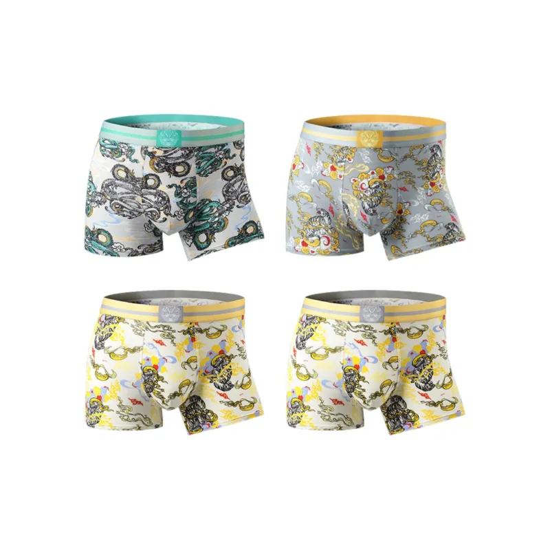 PLANDOO Underpants Men's 4 Pack-6