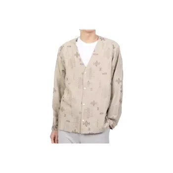 Needles Shirts Men Beige