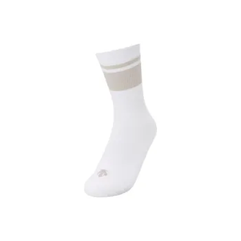 DESCENTE Mid Calf Socks Women's 1 Pack White