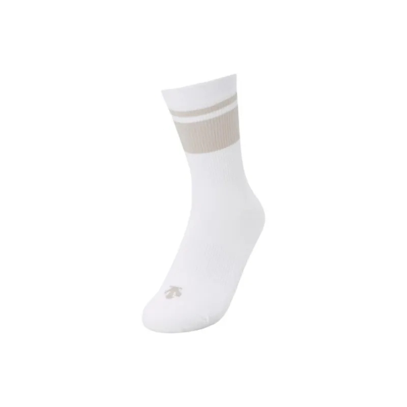 DESCENTE Mid Calf Socks Women's 1 Pack White-0
