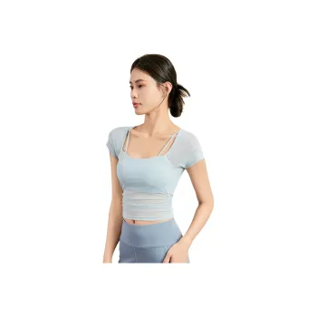 Lulifama Yoga T Shirts Women's