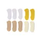 10 Pack (3 White+2 Yellow+3 Skin+2 Light Yellow)