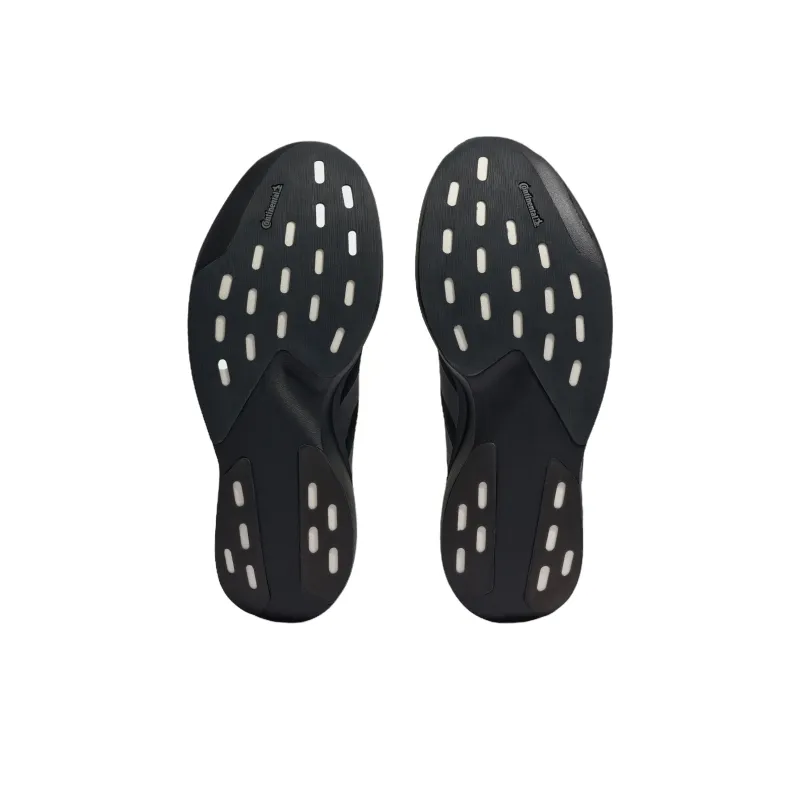 Adidas Adizero Evo SL Anti Slip Wear Resistant Low Top Running Shoes Men's Black-3