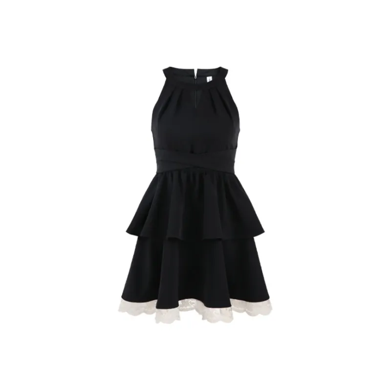 GUOZHEN Sleeveless Dress Women's-0