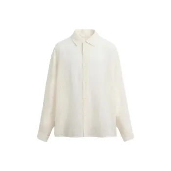 ZARA Shirts Men Frosted White