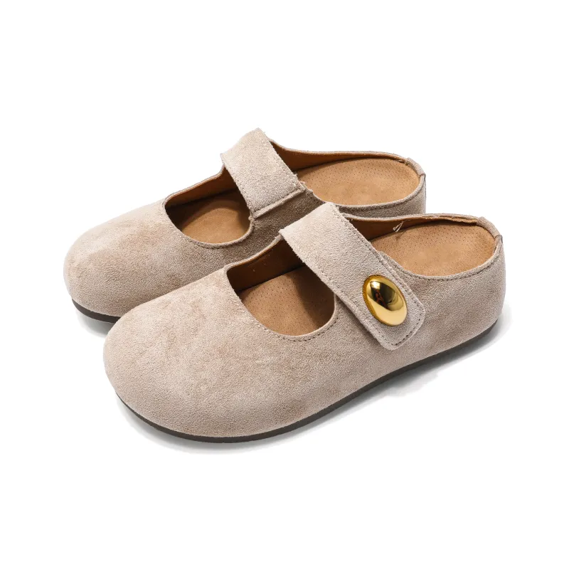 Be Good Rubber Sole Stitching Metal Slip Resistant Closed Toe Slippers Women's-2