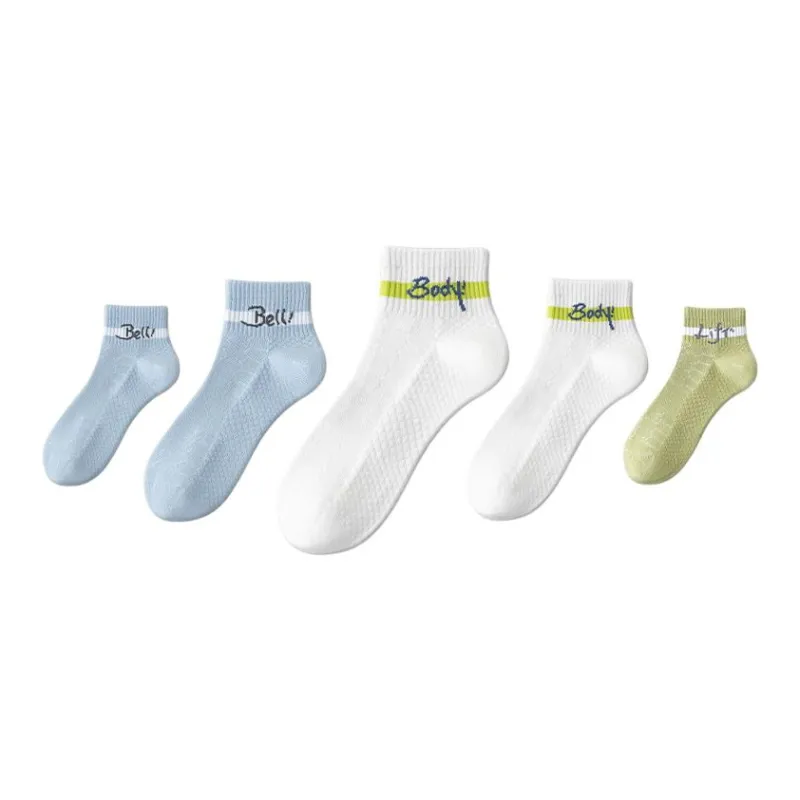 ROBINHOOD Ankle Socks Men's 5 Pack-2