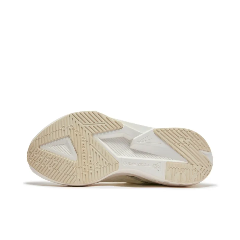 361° Spirit Bee Abrasion Resistant Slip Resistant Low Top Casual Training Running Shoes Women's White-4
