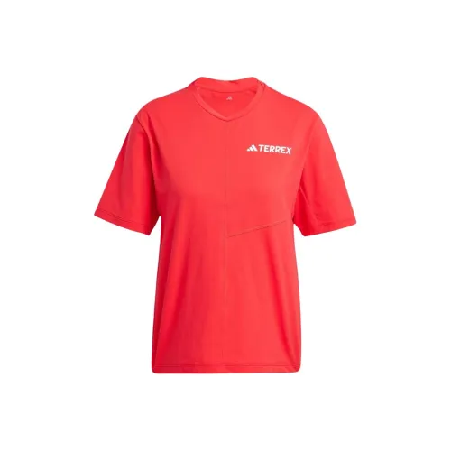 Adidas TERREX T Shirt Women's Rubies
