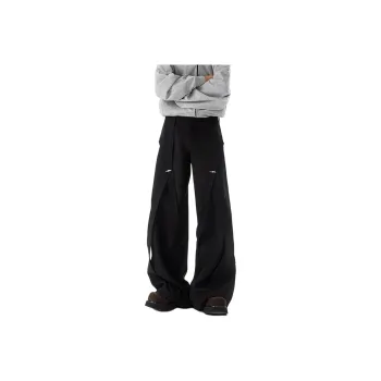 CORNILOT Casual Pants Unisex Black
