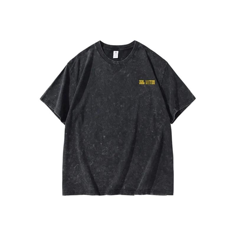 SIL VITIN T Shirts Unisex Black-0