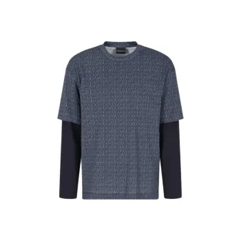 EMPORIO ARMANI T Shirt Men's Navy Blue