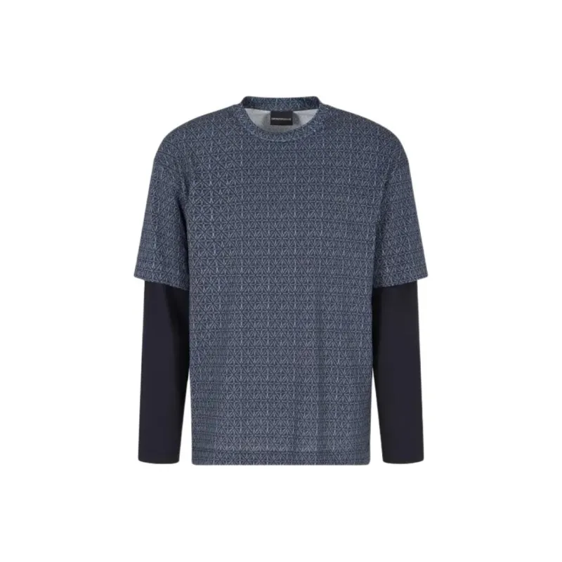 EMPORIO ARMANI T Shirt Men's Navy Blue-0