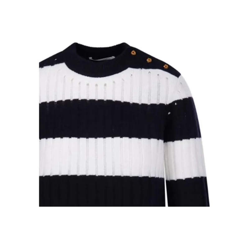 MaxMara Striped Crewneck Jumper-2