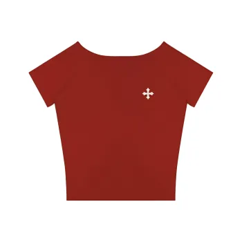 GOSO T Shirts Women's Red