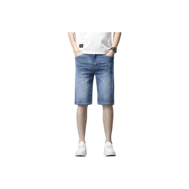 PRPK Summer Denim Shorts Straight Unisex-0