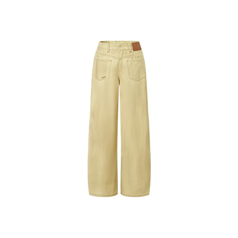 NAWS Jeans Women's Cheese Yellow-1