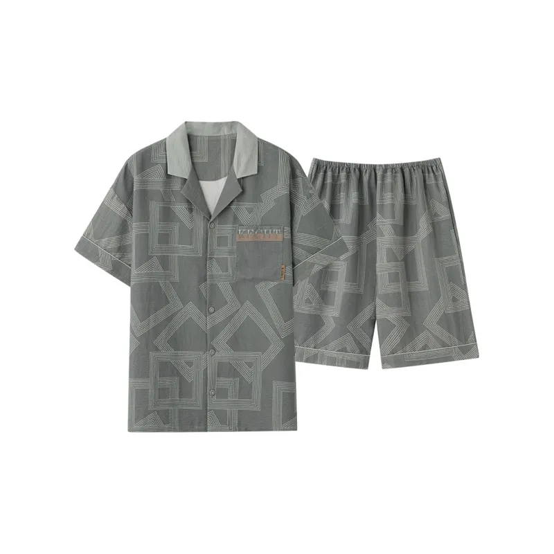 Pretty lady Men Pajama Sets-0