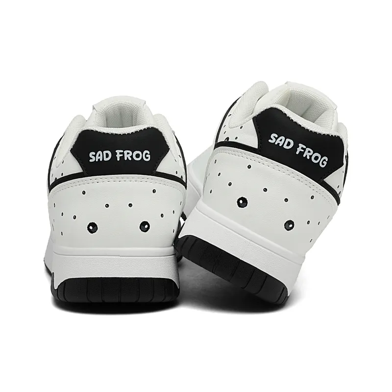 Pepe The Frog Low Top Skateboard Shoes Men's-5