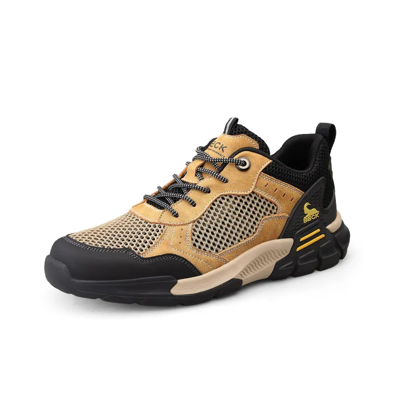 BECK Pioneer Collection Cushioning, Slip Resistant, And Abrasion Resistant Low Top Hiking Shoes Men's-2