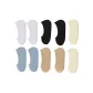 10 Pack (2 White+2 Black+2 Skin+2 Blue+2 Light Yellow)