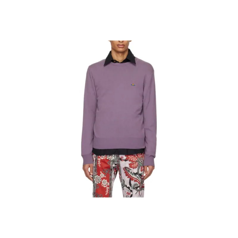 Vivienne Westwood Sweaters Men Purple-1