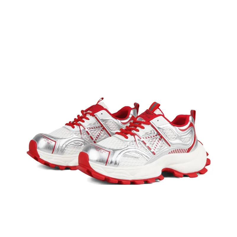 N6N8 Breathable Lightweight Height Increasing Low Top Chunky Sneakers Women's-5