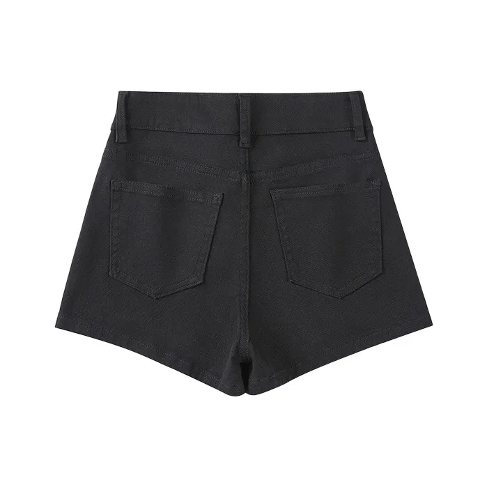 Mu Qingqing Denim Shorts Women's-3
