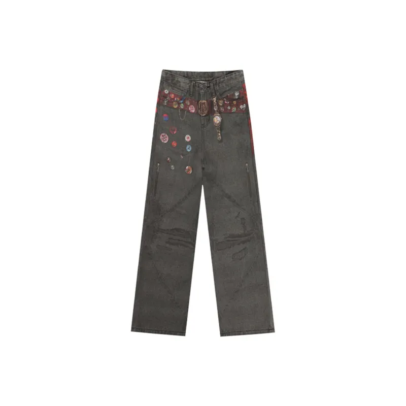 F.K.V.A Jeans Unisex Black-0