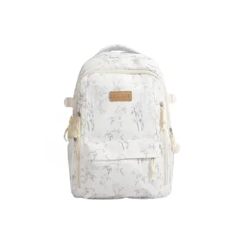 KAMLUI Nylon Fabric Backpack Unisex Multicolor