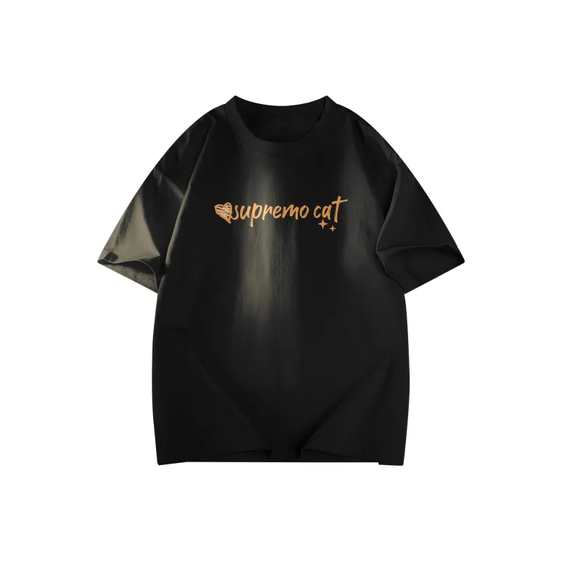 Supremo Cat T Shirts Unisex-1