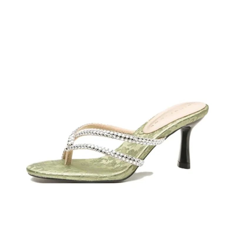 Than Than Me Rubber Sole Slip Resistant Flip Flops Women's-4