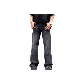 FRQ Jeans Unisex Black Gray Color