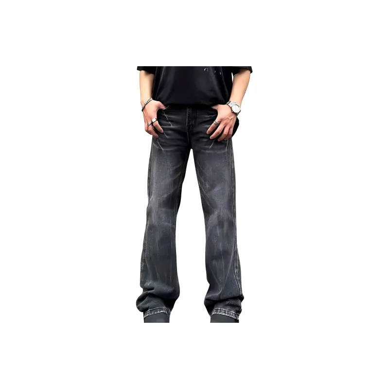 FRQ Jeans Unisex Black Gray Color-0