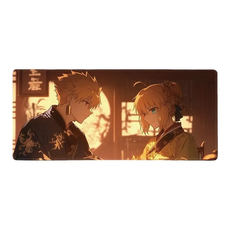 DANYIN Fate Extra Large Saber Anime Table Mats For Esports Gaming Computer Keyboard Mouse Pad Home Use Mouse Pads-45