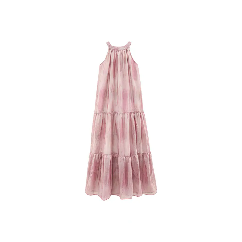 KYKW Sleeveless Dresses Women's Pink-0