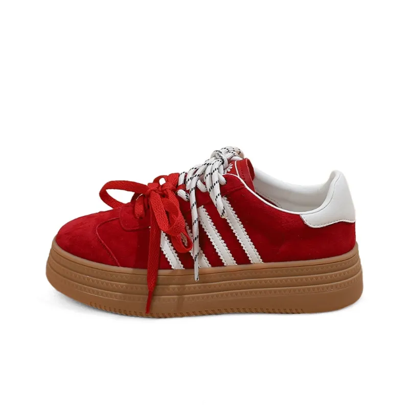 A Poinsettia Princess Skateboard Shoes Women's-0