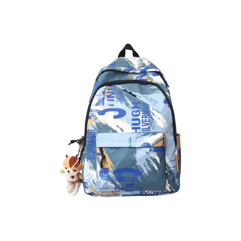 LEXI Nylon Backpack Unisex Multicolor-3