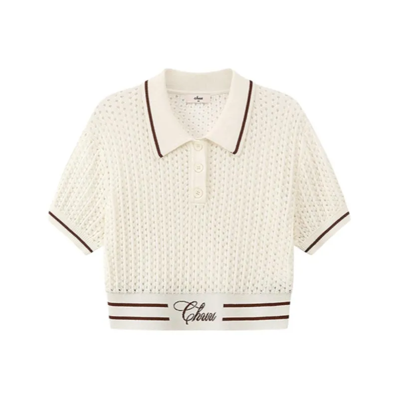 CHUU Knitwear Women's White Apricot-0