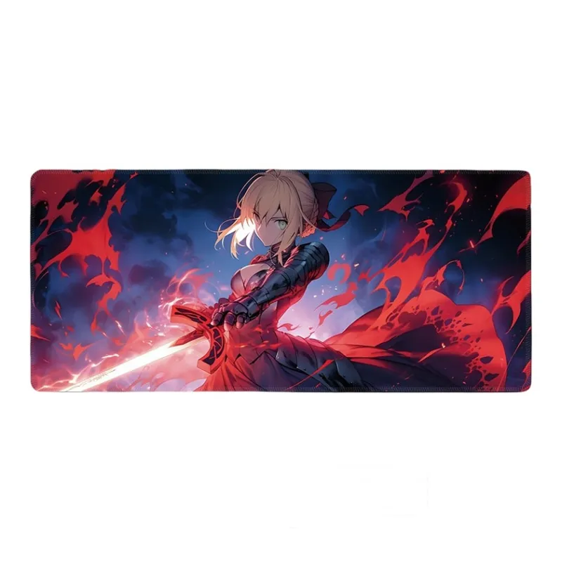DANYIN Fate Extra Large Saber Anime Table Mats For Esports Gaming Computer Keyboard Mouse Pad Home Use Mouse Pads-54