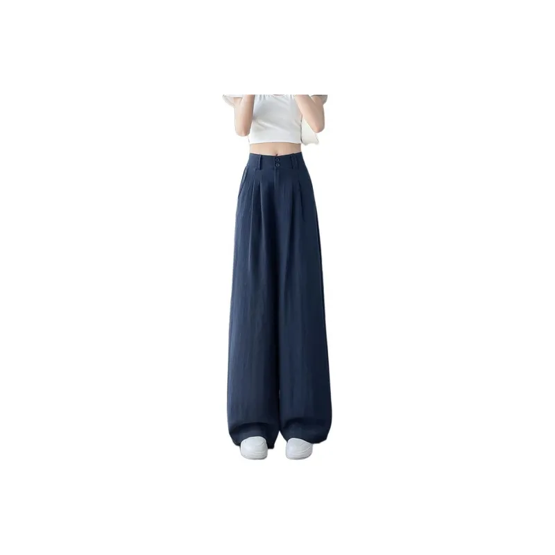HTHK Casual Pants Women's White/Khaki/Navy Blue-42