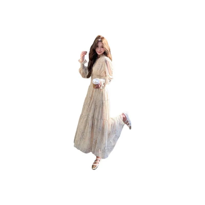 Dior Beauty Long Sleeved Dress Women's-4