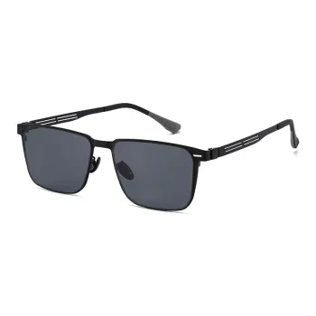 JEKA Metal Rectangular Sunglasses Unisex