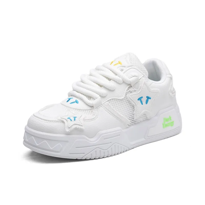 LONGDUIZHANG Shock Absorbers Slip Resistant, Abrasion Resistant, Breathable Low Top Running Shoes Unisex-6