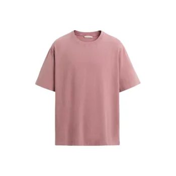 ZARA T Shirts Men Light Pink