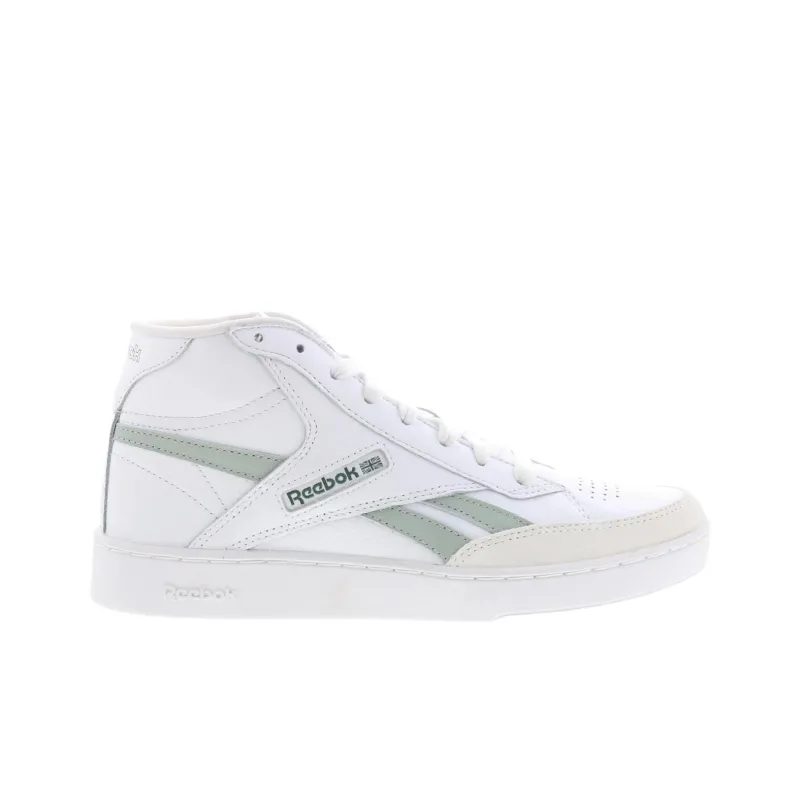 Reebok Club C Slip Resistant Shock Absorbers Mid Top Skateboard Shoes Women's White-1