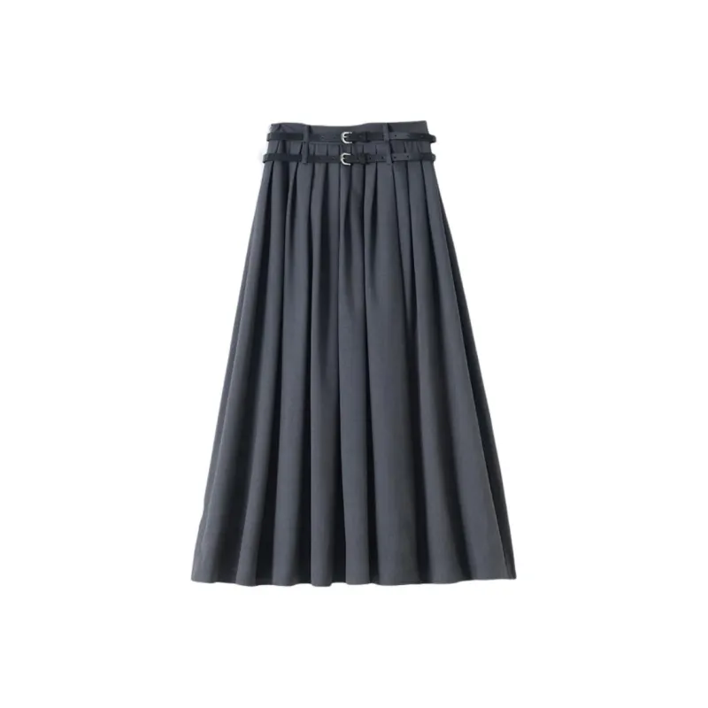 ABCMININ Casual Long Skirt Women's-2