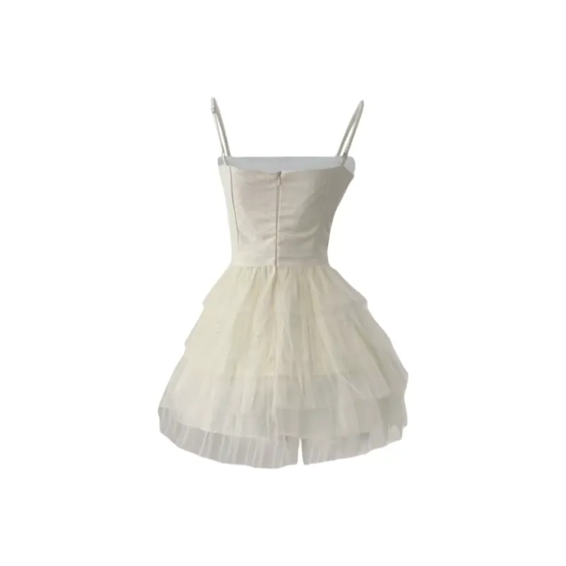 POPO.INFO Slip Dresses Women's Apricot-1