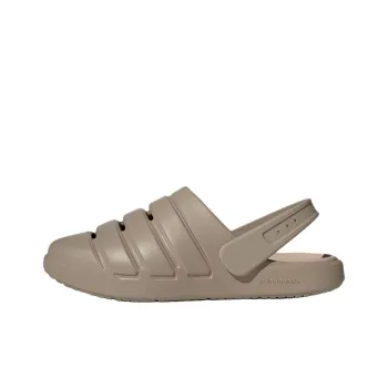 Adidas ZNSORY Abrasion Resistant Slip Resistant Closed Toe Slippers Unisex Brown