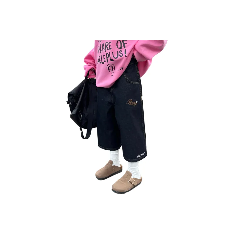 SOIE Denim Shorts Unisex-5